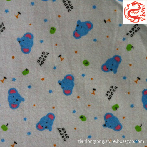 Cotton Printed cotton flannel shirt fabric for Baby
